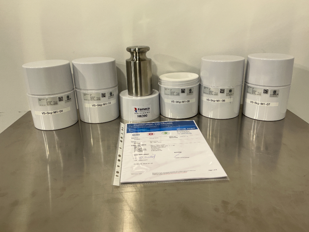 Image of METTLER TOLEDO Nominal value 5Kg - Set of 5 pieces